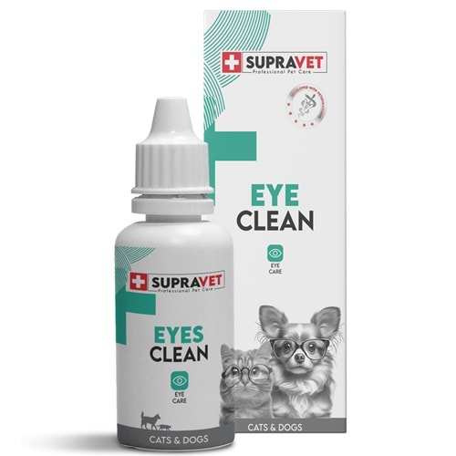 Supravet Eye Clean Kedi Köpek Göz Temizleme Losyonu 50 Ml